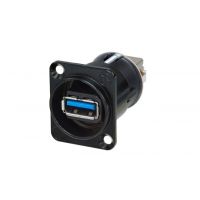 Neutrik | NAUSB3-B - Reversible USB 3.0 Gender Changer Black