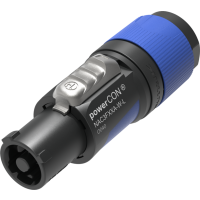 Neutrik - NAC3FXXA-W-L PowerCON Connector 10-16mm - Blue