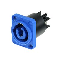Neutrik | NAC3MPA-1 - PowerCON Chassis Connector Blue Male