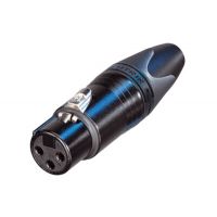 Neutrik | NC3FXX-B - XLR Cable Connector 3 Pole Female Black