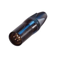 Neutrik | NC5MXX-B - XLR Cable Connector 5 Pole Male Black