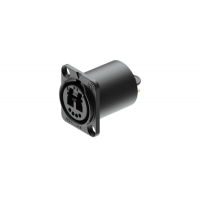 Neutrik | NO2-4FDW-A - LC-Duplex feedthrough chassis conn F