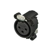 Neutrik | NC3FAH1 - XLR 3P horizontal chassis conn Female