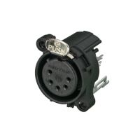 Neutrik | NC5FAV - XLR Chassis Connector 5 Pole Female