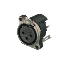 Neutrik | NC3FBV2 - XLR Chassis B Connector 3 Pole Female