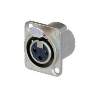Neutrik | NC3FD-LX - XLR Chassis D Connector 3 Pole Female