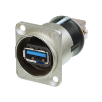 Neutrik | NAUSB3 - USB 3.0 gender changer nickel type A/B