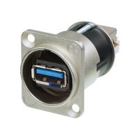 Neutrik | NAUSB3 - USB 3.0 gender changer nickel type A/B