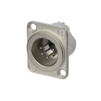Neutrik | NC5MD-LX - XLR 5P chassis conn nickel Male