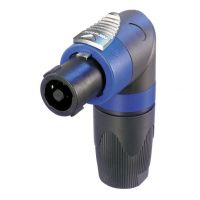 Neutrik | NL4FRX - SpeakON Right-angle Connector 4 Pole Fem.