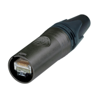 Neutrik | NE8MX6-B-T - Ethercon CAT6a Cable Connector 1.1mm