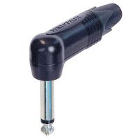 Neutrik | NP2RX-BAG - Right-Angle 1/4'' 2 Pole Plug  Male