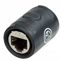 Neutrik | NE8FFX6-W - EtherCON CAT6A Feedthrough Adapter