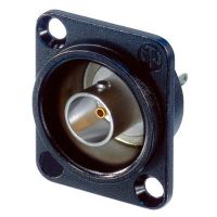 Neutrik | NBB75DSIB - BNC Chassis D Connector Female Black