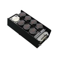 Connex/Contrik - MUV8-1 Harting > Schuko Breakout, Pin 1-2