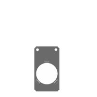 City Theatrical - Martin ELP Sandwich gobo holder - A-Size
