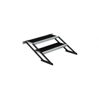 Eurotruss | EDS-ADJST-HRR - Handrail Adj. Stairs Left Black