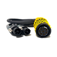 Cacom LK8 Speakercable [F] Without Ring > 2x NL4 [M] 1,5m