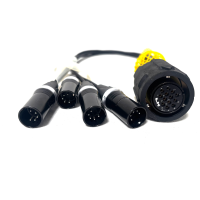 LK13 [F] > 4x XLR5 [M] AES 0,5m