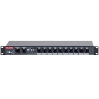 LSC | MDRJ DMX Splitter, 10 way 19 Inch Rack Mount with RJ45