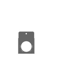City Theatrical - Martin ELP Tabbed gobo holder - A-Size