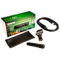 Shure | PGA81 - XLR - Small-Diaphragm Condenser Microphone