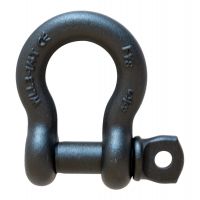 Bow Shackle, Screw collar pin - 3,25 T Black