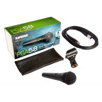 Shure | PGA58-XLR-E - Dynamic Microphone, cardioid