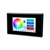 Pharos - TPC WW Touch Panel Controller white overlay & bezel
