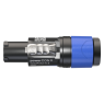 Neutrik | NAC3FXXA-W-S - PowerCON connector 6-12mm blue S