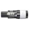 Neutrik | NAC3FXXB-W-S - PowerCON connector 6-12mm grey S