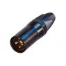 Neutrik | NC3MXX-B - XLR Cable Connector 3 Pole Male Black