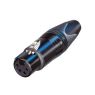 Neutrik | NC4FXX-BAG - XLR 4P cable connector black Female