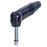 Neutrik | NP2RX-BAG - Right-Angle 1/4'' 2 Pole Plug  Male