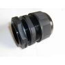Harting M25 cable gland, black, for connectors