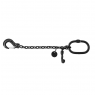 Adjustable chain w/ shortening claw w/o securing 8mm, 3m