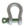 Green Pin - Bow Shackle, Screw collar pin - 3,25 T