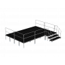 Eurotruss | ED-SHRI-L200-TR - Hand railing 200cm Plexiglass