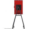 i3 - SIXTY-R 43 Inch On Air Flipchart (Red)