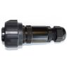 PA-COM - 19P Female with nut + cable gland