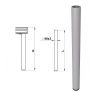 Eurotruss | ED-SLR-11 - Round Leg 110cm