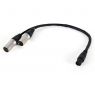 Martin - Power+Data Input kabel,  XLR5+Power-BBD 25cm