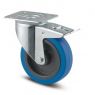Tente - Swivel Castor Blue Wheel 100mm with brake