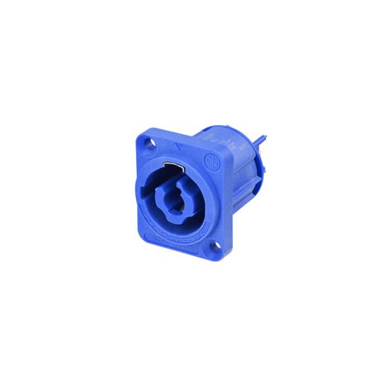 Neutrik | NAC3MPXXA - PowerCON Chassis Connector Male Blue