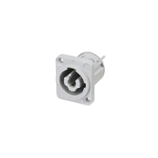 Neutrik | NAC3MPXXB - powerCON OUT chassis conn grey Male
