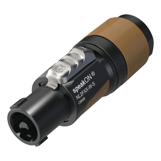 Neutrik | NL2FXX-W-S - SpeakON Cable Connector 2 Pole