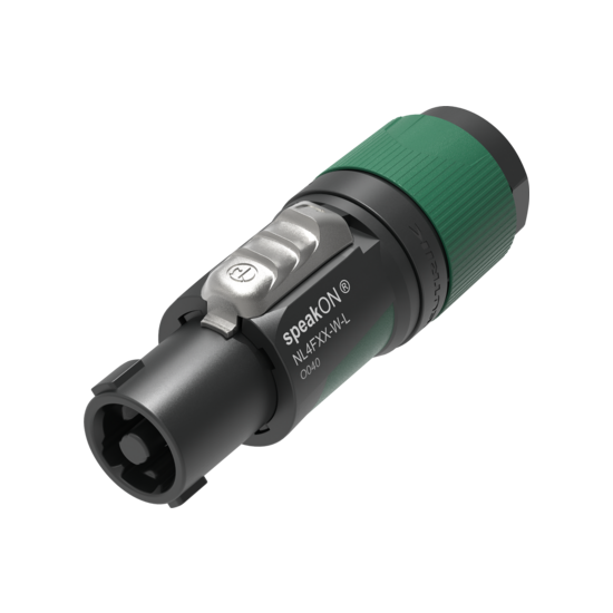 Neutrik | NL4FXX-W-L - SpeakON 4P cable connector 10-16mm L