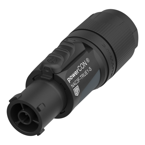 Neutrik | NAC3F-TRUE1-S - PowerCON True1 Connector