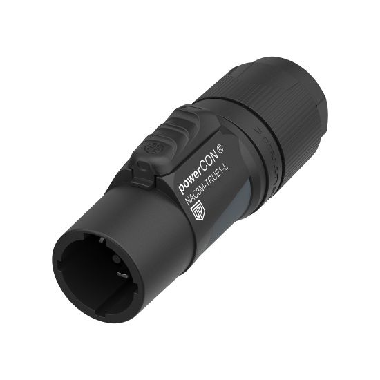 Neutrik | NAC3M-TRUE1-L - PowerCON TRUE1 mains conn 10-16mm