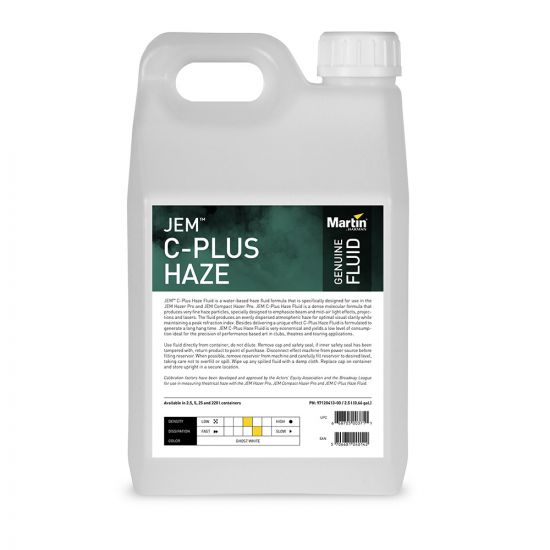 Martin - JEM C-Plus Haze Fluid, 2.5L